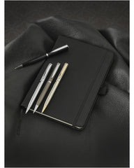 Carnet A5 PU noir à personnaliser - 5
