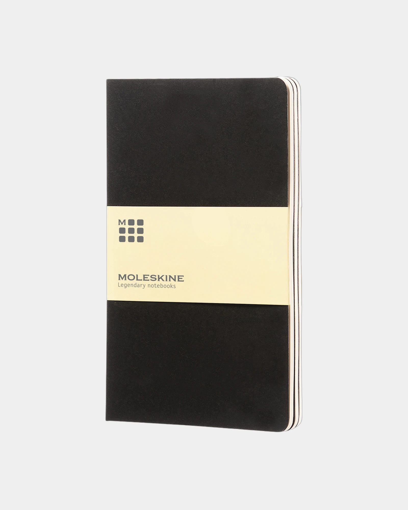 Carnet à couverture souple Moleskine L à personnaliser - Noir