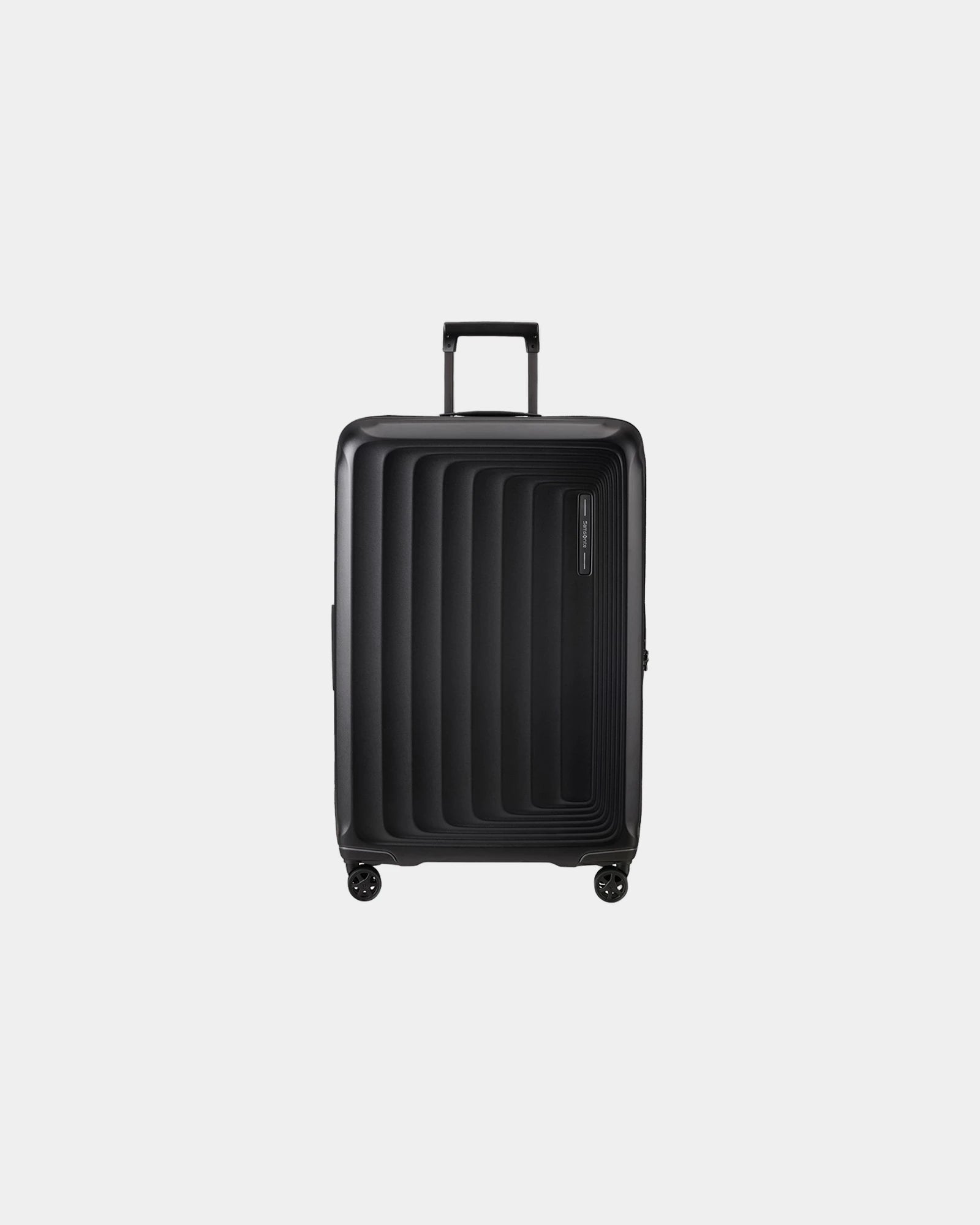 Valise rigide extensible Samsonite Nuon 55 cm à personnaliser - Noir