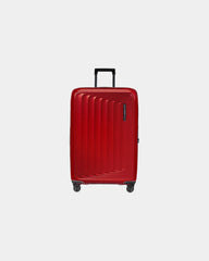 Valise rigide extensible Samsonite Nuon 75 cm à personnaliser - Rouge