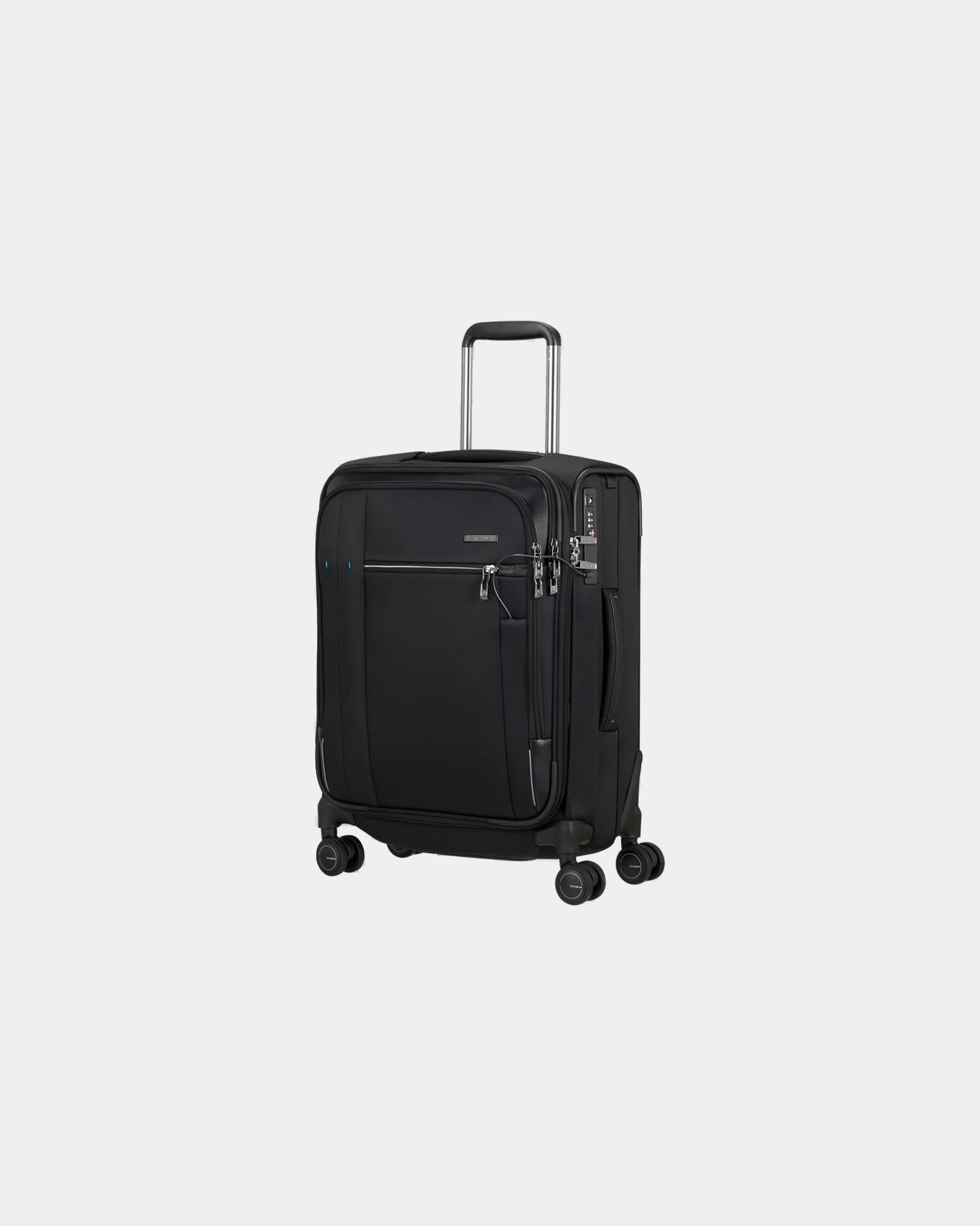 Valise souple Samsonite Spectrolite 55 cm à personnaliser - Noir