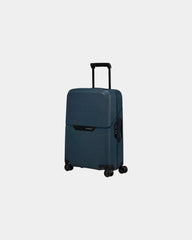 Valise rigide recyclée Samsonite Magnum 75 cm à personnaliser - Bleu Foncé
