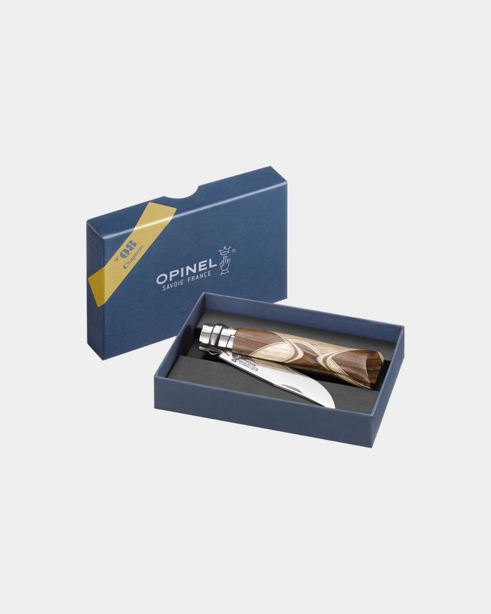 Couteau acier inoxydable Opinel N°08 Chaperon à personnaliser - 2