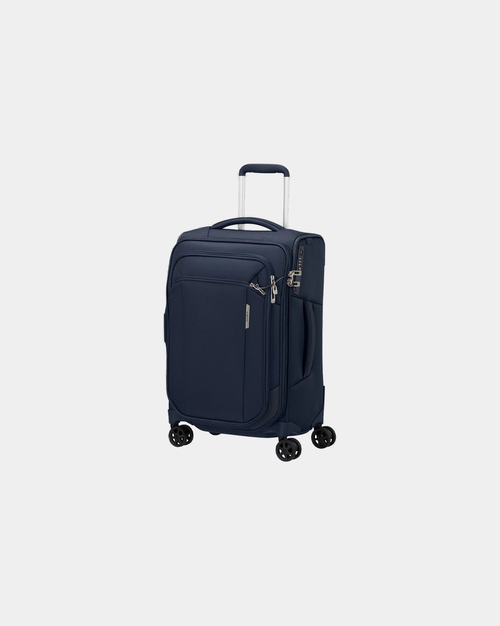 Valise à 4 roues recyclée Samsonite Respark 55 cm à personnaliser - Bleu Marine
