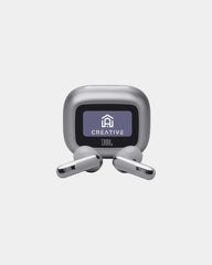 Écouteurs sans fil JBL Live Flex 3 à personnaliser - Argent