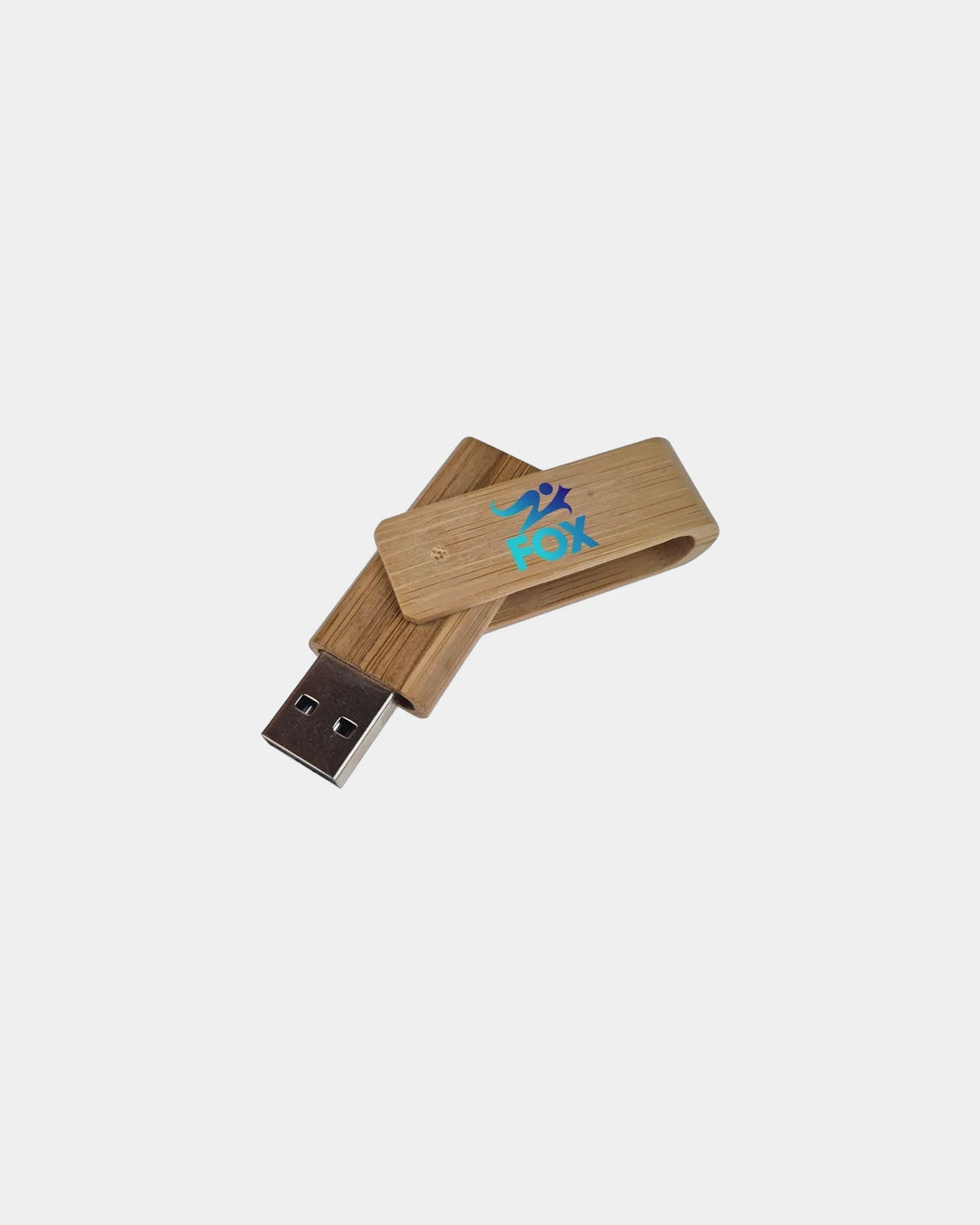 Clé USB bambou éco-responsable Twister à personnaliser - 3