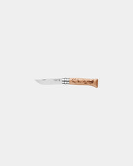 Couteau acier inoxydable Opinel N°08 Gravure Rando à personnaliser - Beige