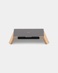 Support d'ordinateur en bois personnalisable