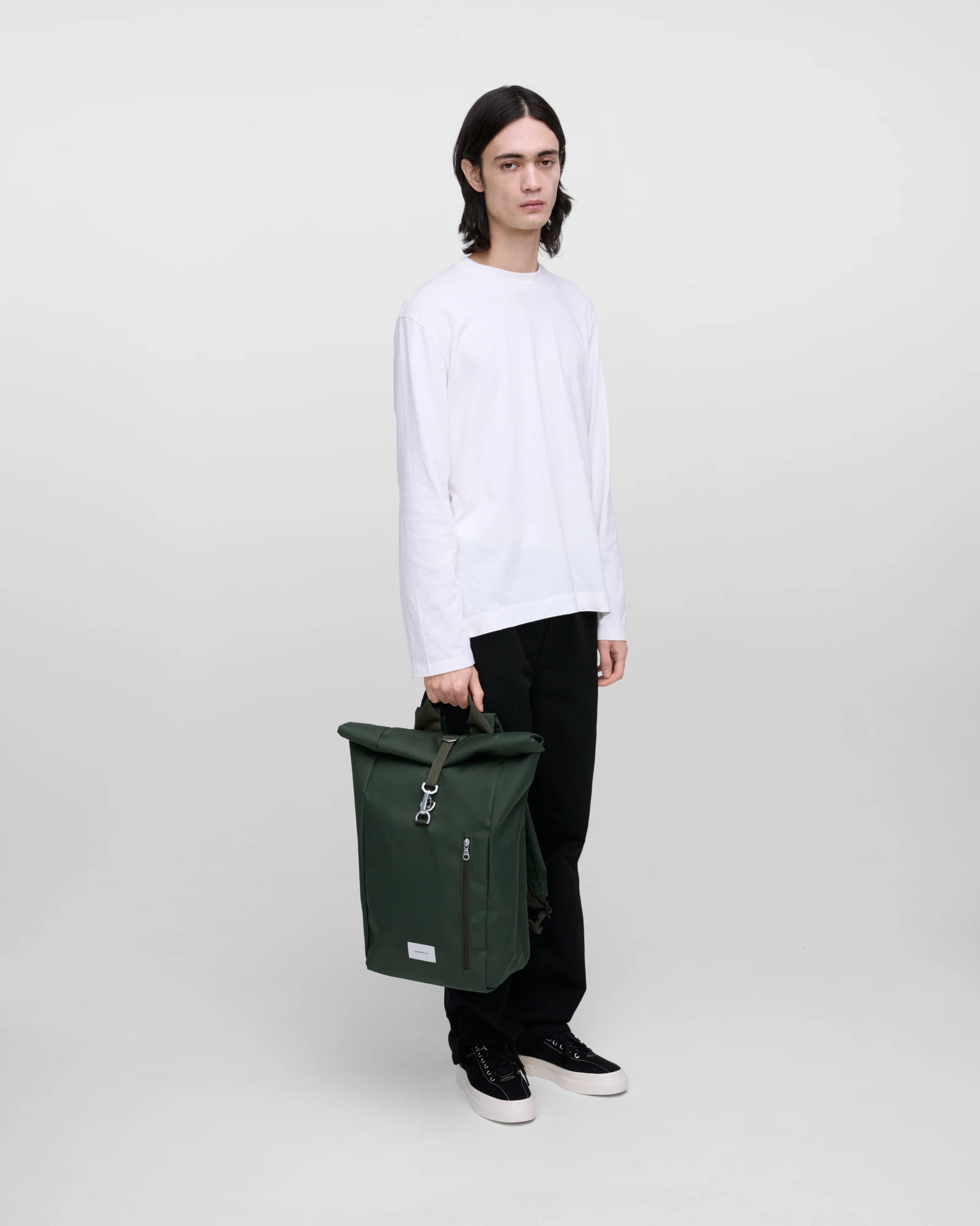 Sac à dos recyclé Sandqvist Ground Rolltop 19L à personnaliser - 7