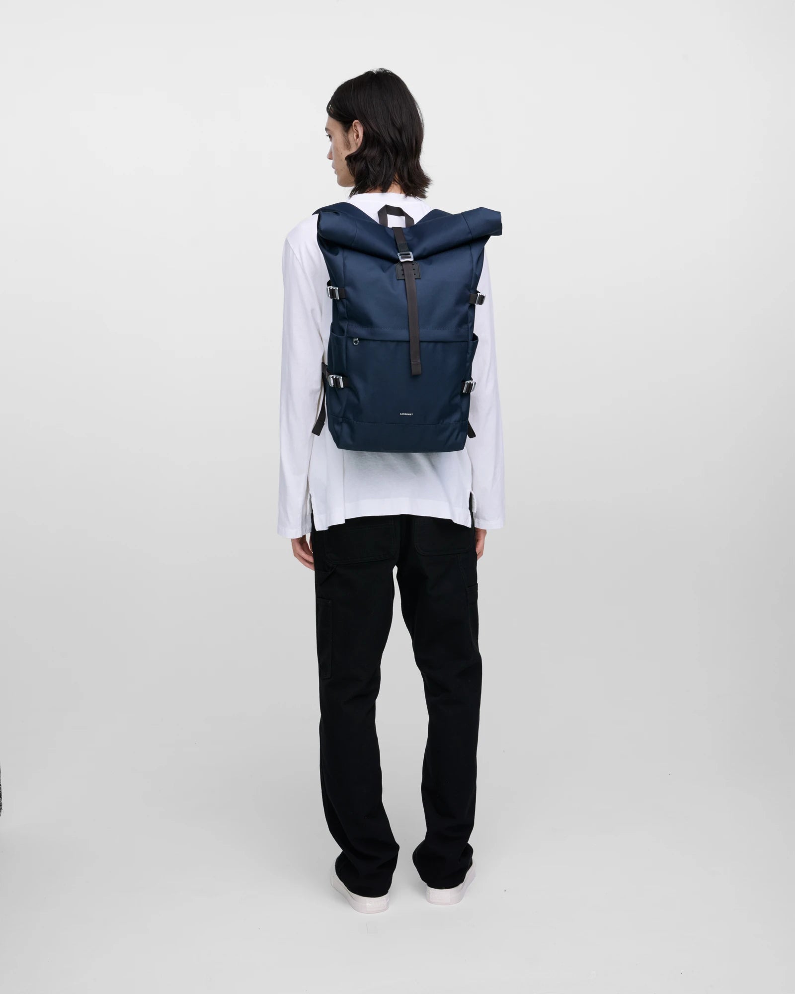 Sac à dos recyclé Sandqvist Icon Rolltop 26L à personnaliser - 10