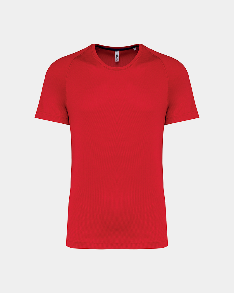 T-shirt de sport homme 100% recyclé personnalisable