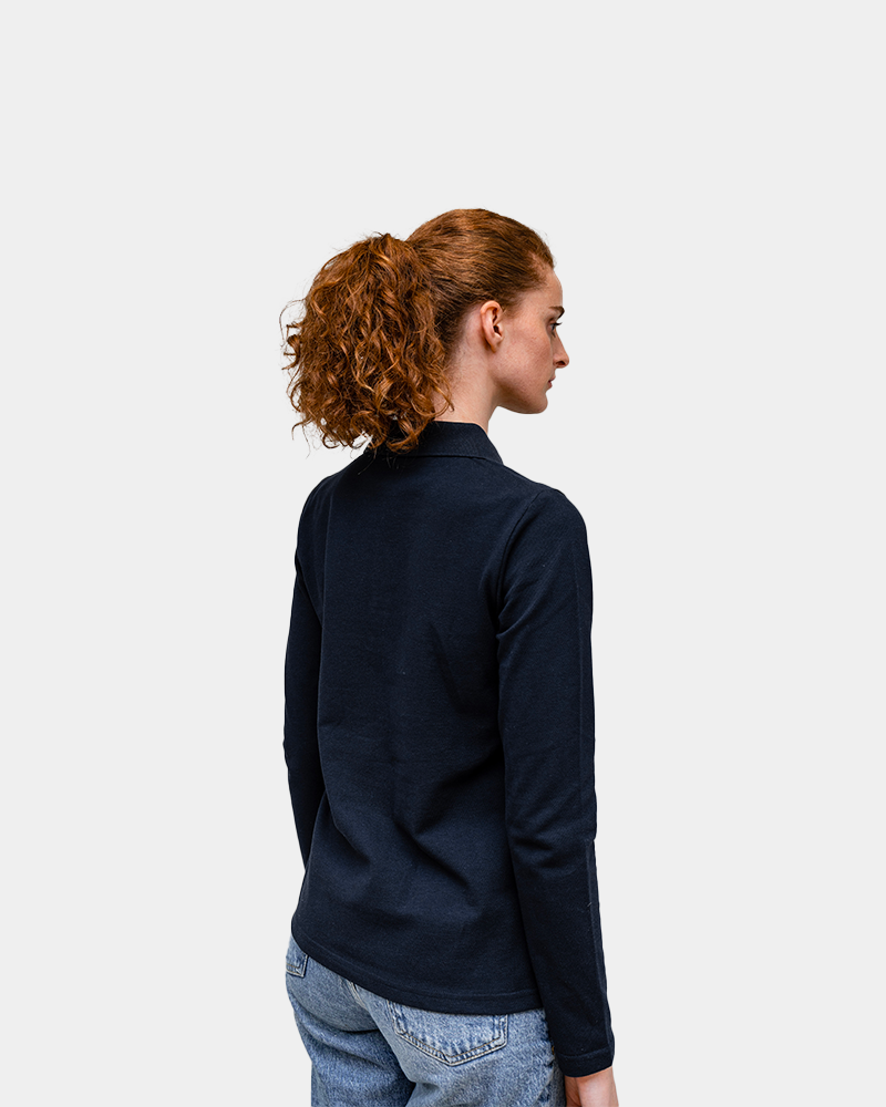 Polo Femme manche longue à personnaliser