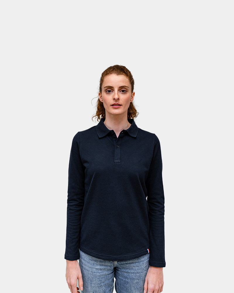 Polo Femme manche longue à personnaliser