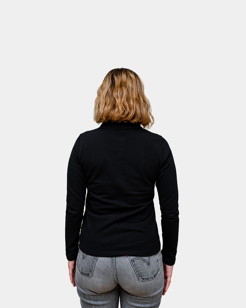 Polo Femme manche longue à personnaliser