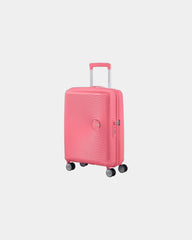 Valise 67cm polypropylène extensible American Tourister à personnaliser - Rose