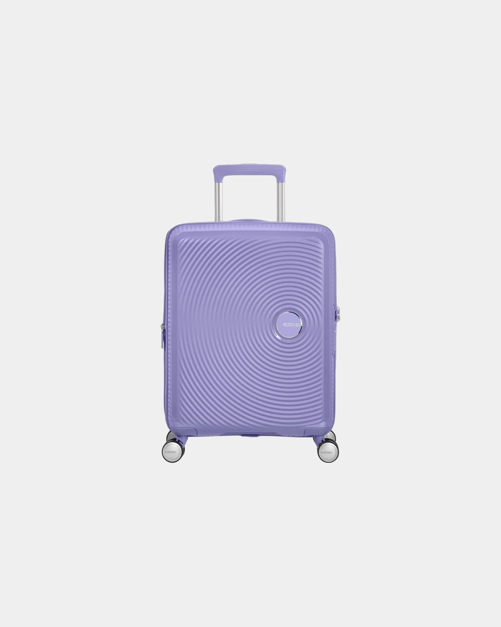 Valise polypropylène extensible American Tourister SoundBox à personnaliser - Lilas