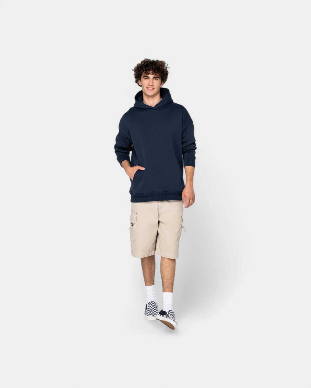 Sweat-shirt à capuche oversize unisexe à personnaliser