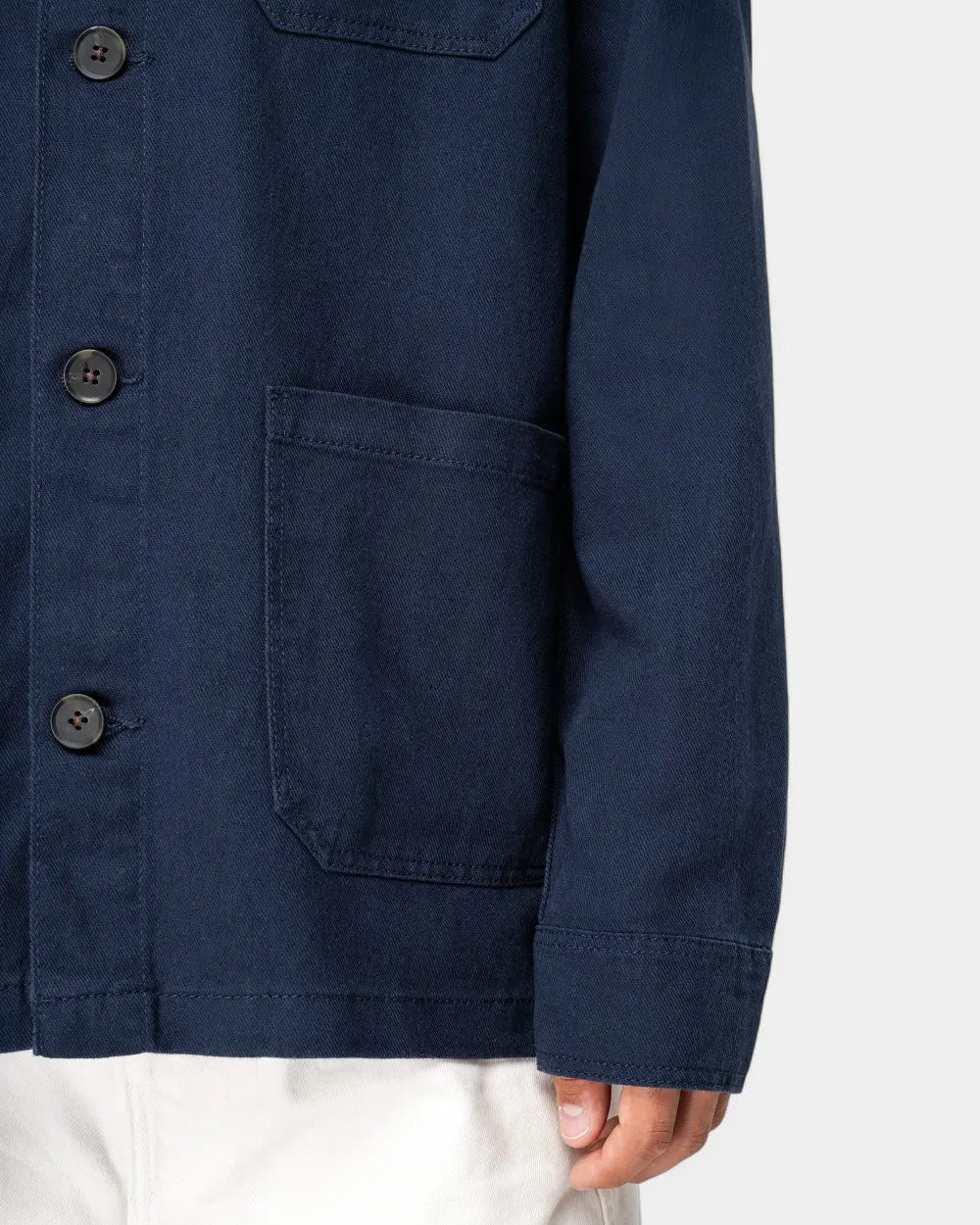 Veste écoresponsable délavée homme à personnaliser