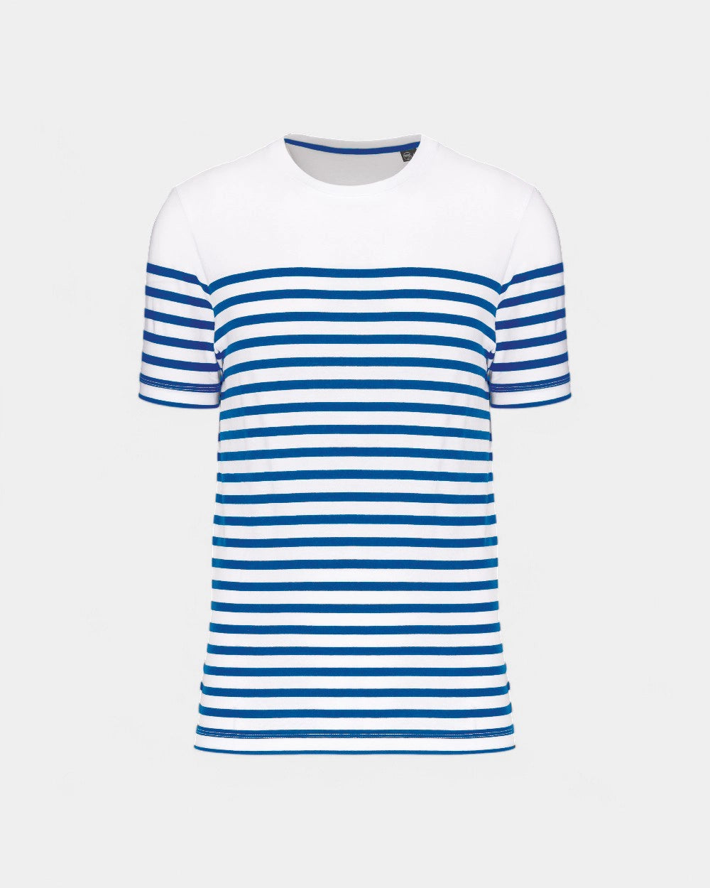T-shirt marin col rond homme à personnaliser
