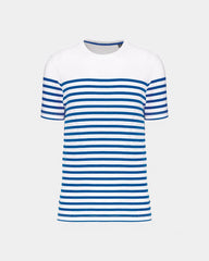 T-shirt marin col rond homme à personnaliser