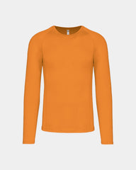 T-shirt sport manches longues unisexe à personnaliser
