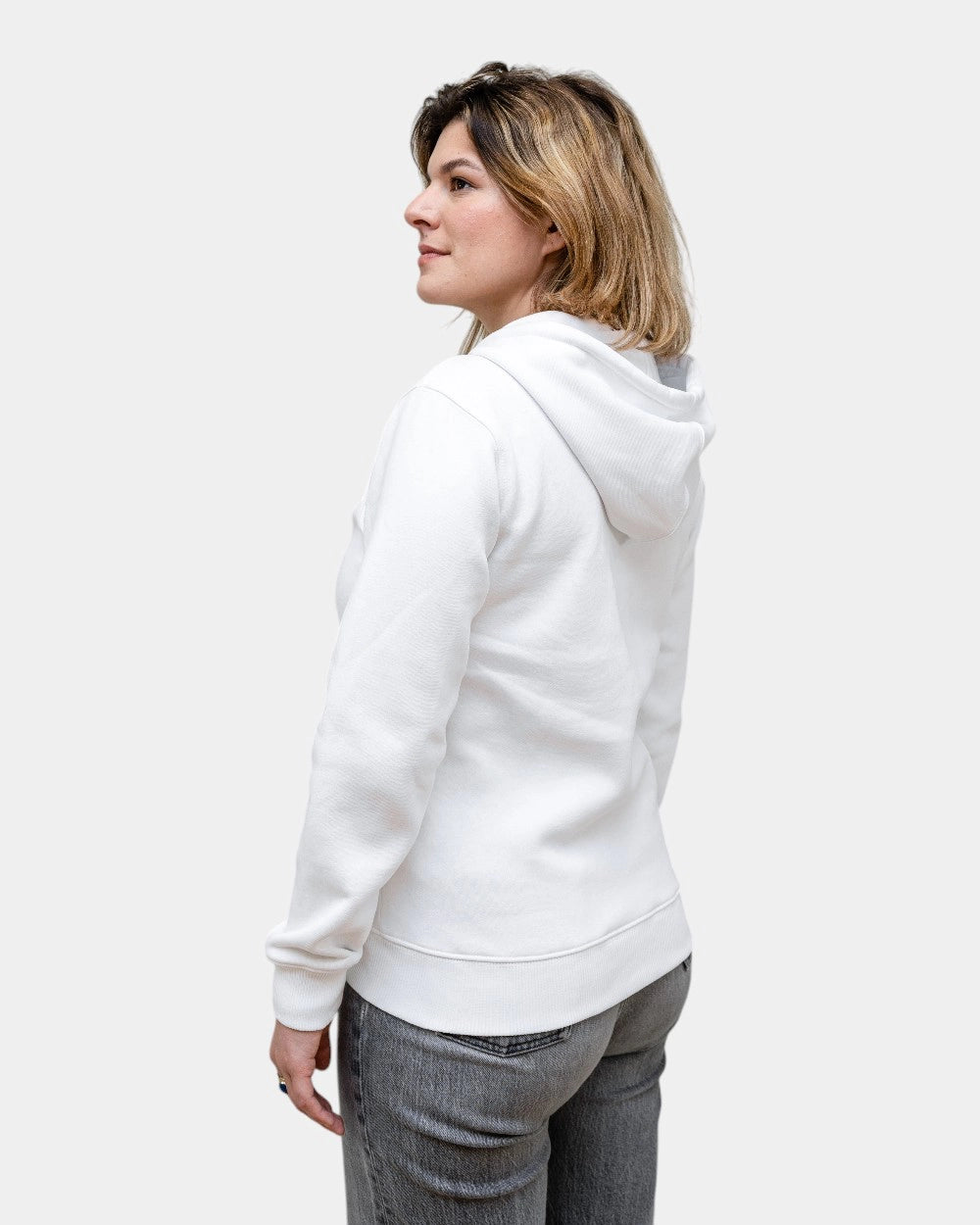 Hoodie femme molletonné zippé à personnaliser