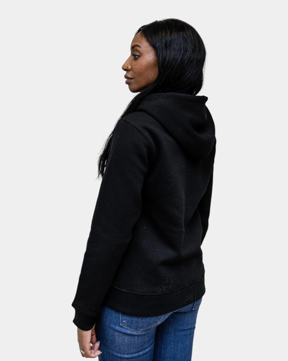 Hoodie femme molletonné zippé à personnaliser