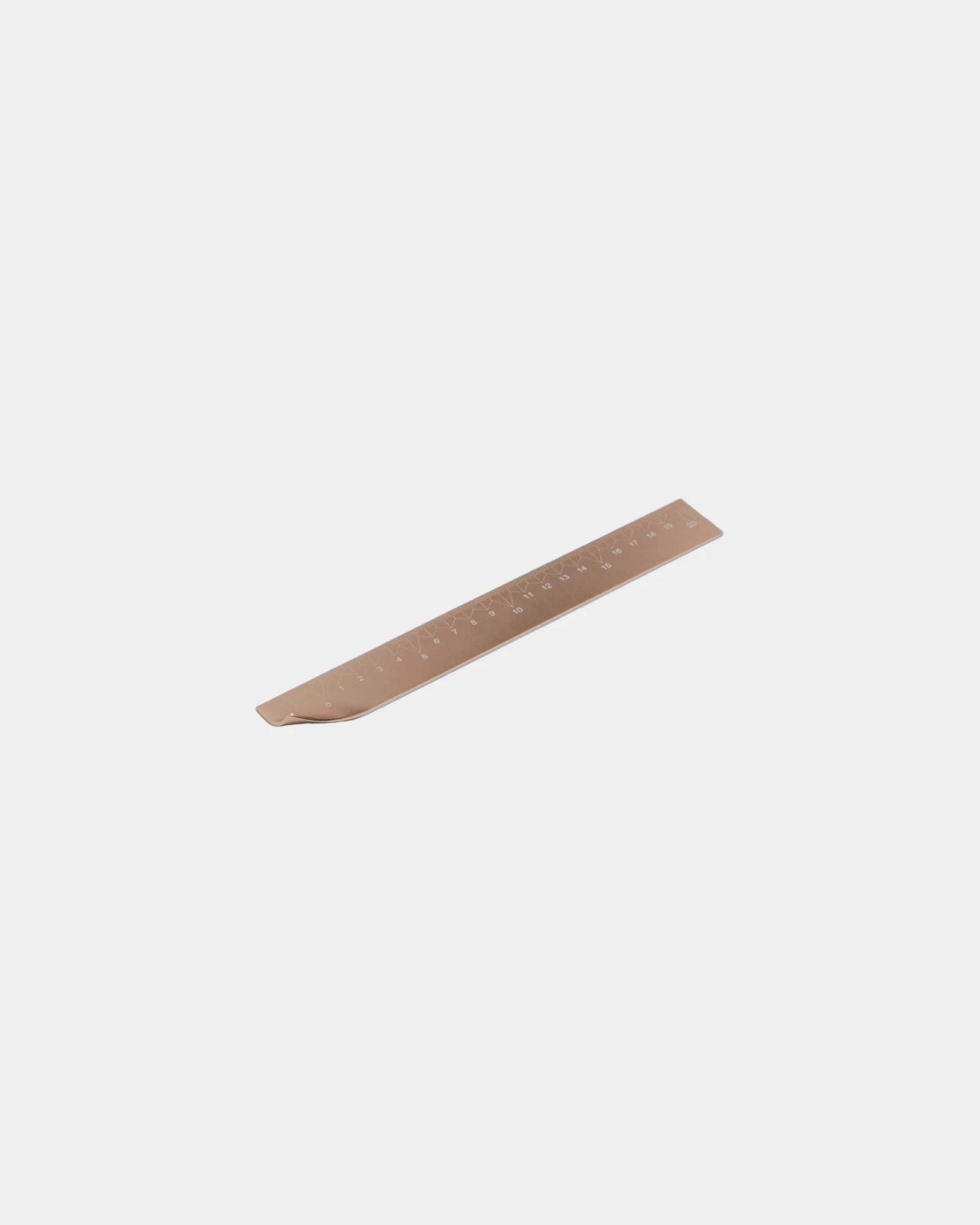 Règle aluminium Lexon City Ruler 20 cm à personnaliser - Gold