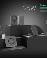 Chargeur 25W sans fil et pliable Quantum à personnaliser - 8