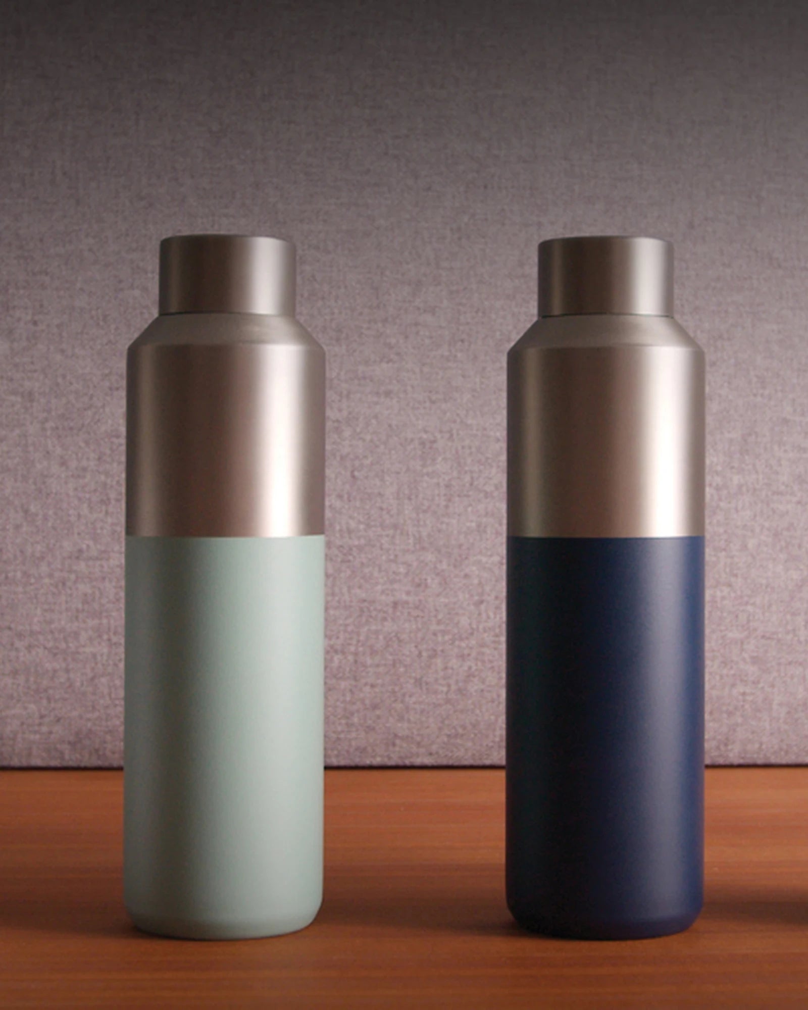 Bouteille d'eau acier recyclé 600ml à personnaliser - 5