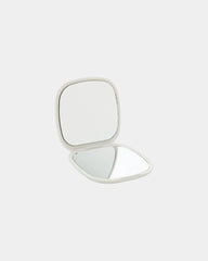 Miroir de poche recyclé RCS Reflecta à personnaliser - Blanc