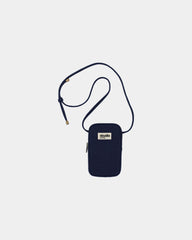 Housse smartphone coton bio Hindbag Théo à personnaliser - Navy