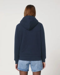Sweat zippé à capuche doublé en sherpa à personnaliser