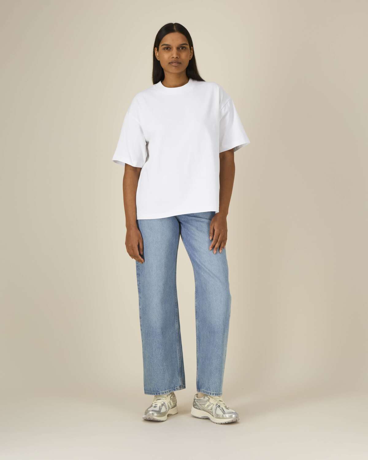 T-shirt épais unisexe Asher en coton bio à personnaliser