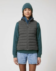 Bodywarmer laineux pour femme personnalisable