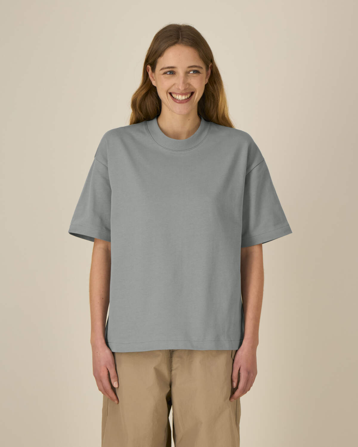 T-shirt épais unisexe Asher en coton bio à personnaliser