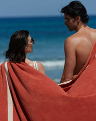 Serviette de plage XXL coton longues fibres La Serviette Paris à personnaliser - 5
