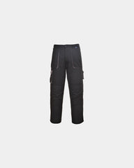 Pantalon Texo Contrast à personnaliser - Noir-Bleu Ciel