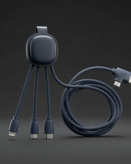 Câble NFC plastique recyclé Ine Smart Long à personnaliser - 4