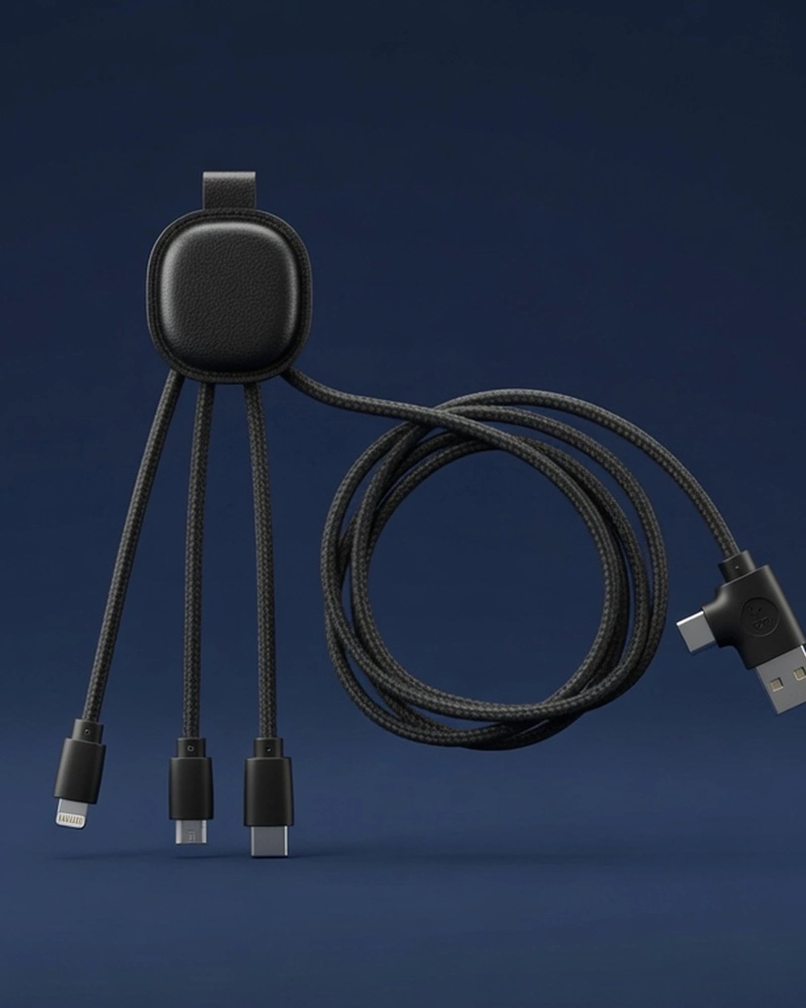 Câble NFC plastique recyclé Ine Smart Long à personnaliser - 7