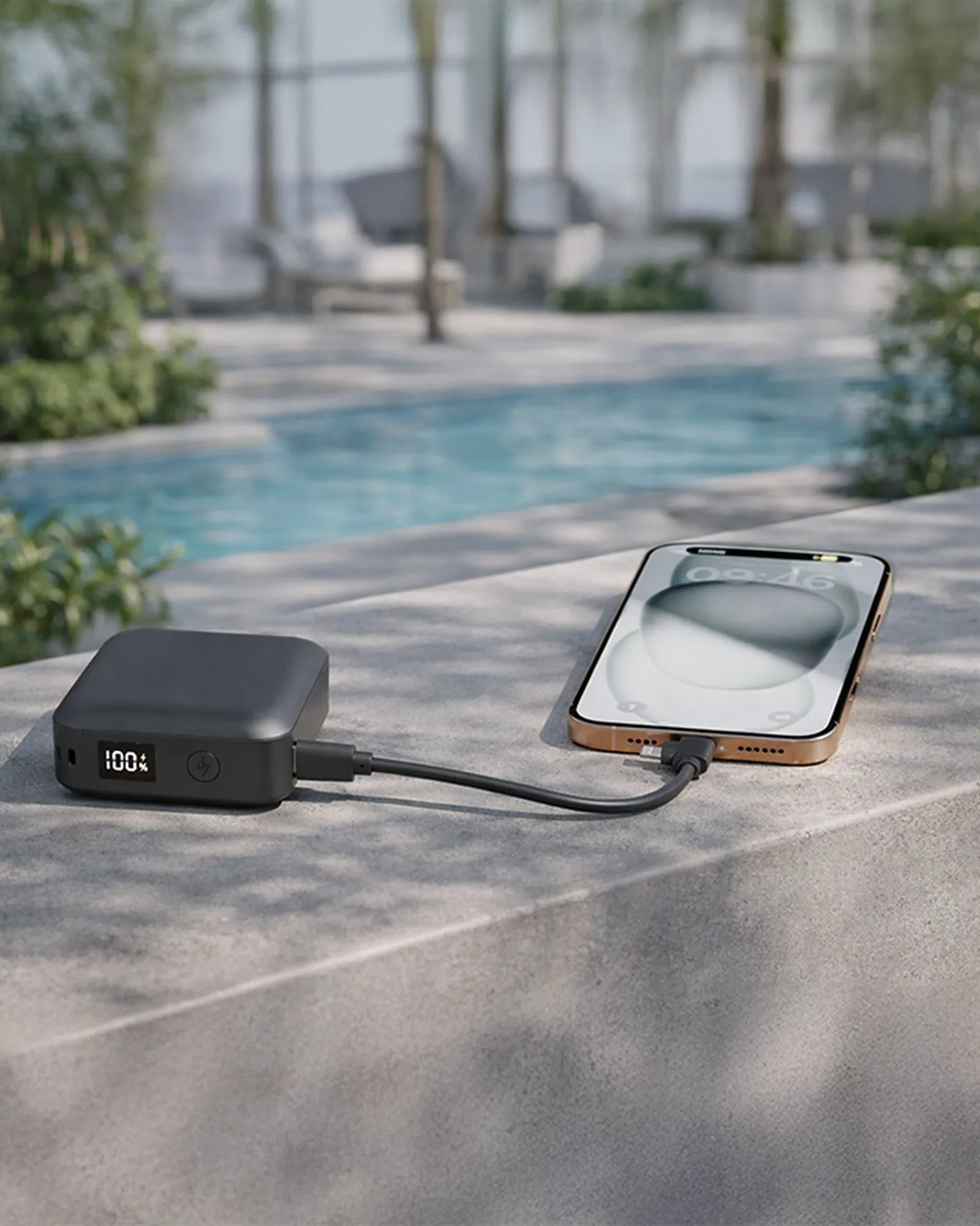 Powerbank aluminium recyclé 10 000 mAh à personnaliser - 3