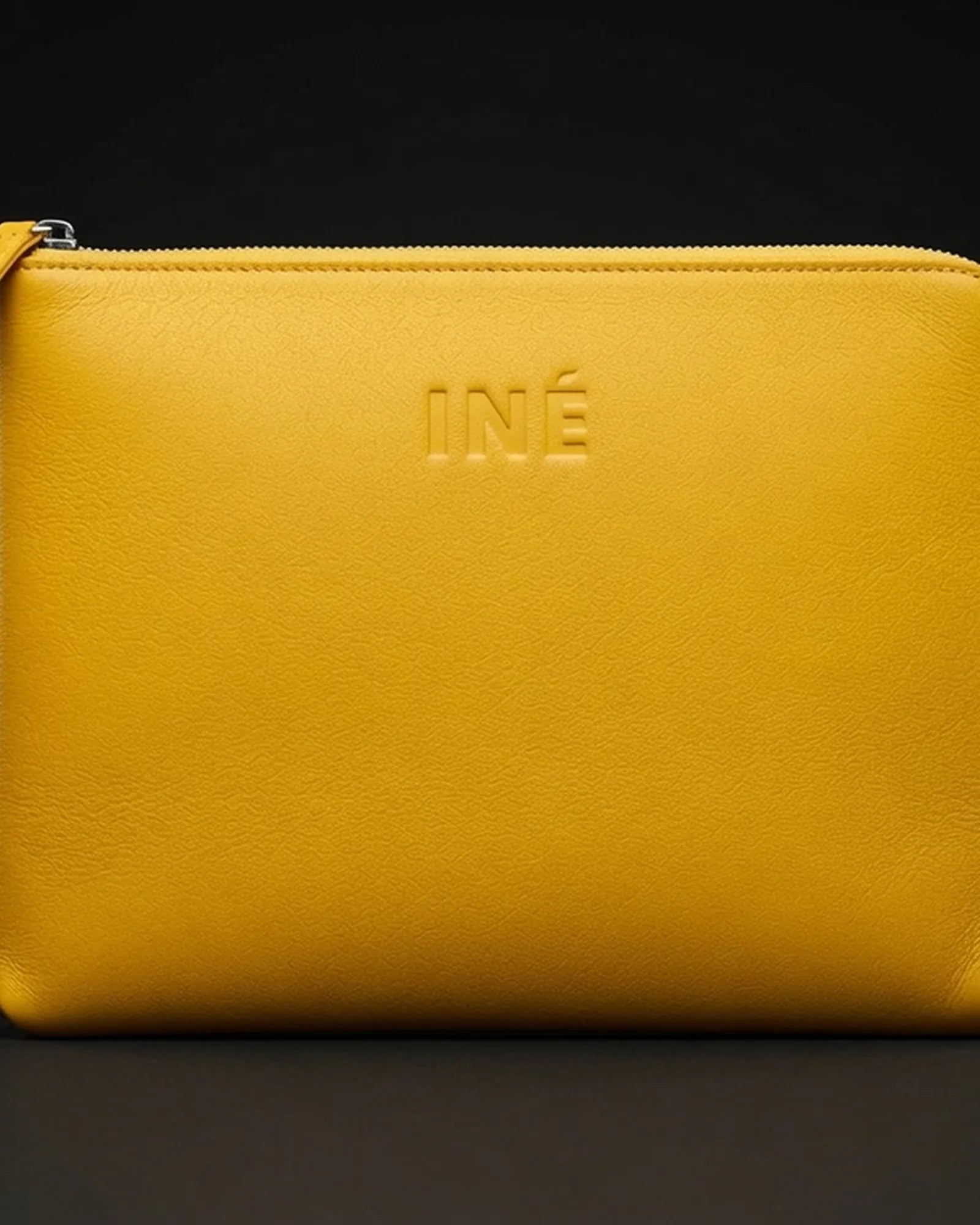 Pochette cuir recyclé INE 14/15" à personnaliser - 7