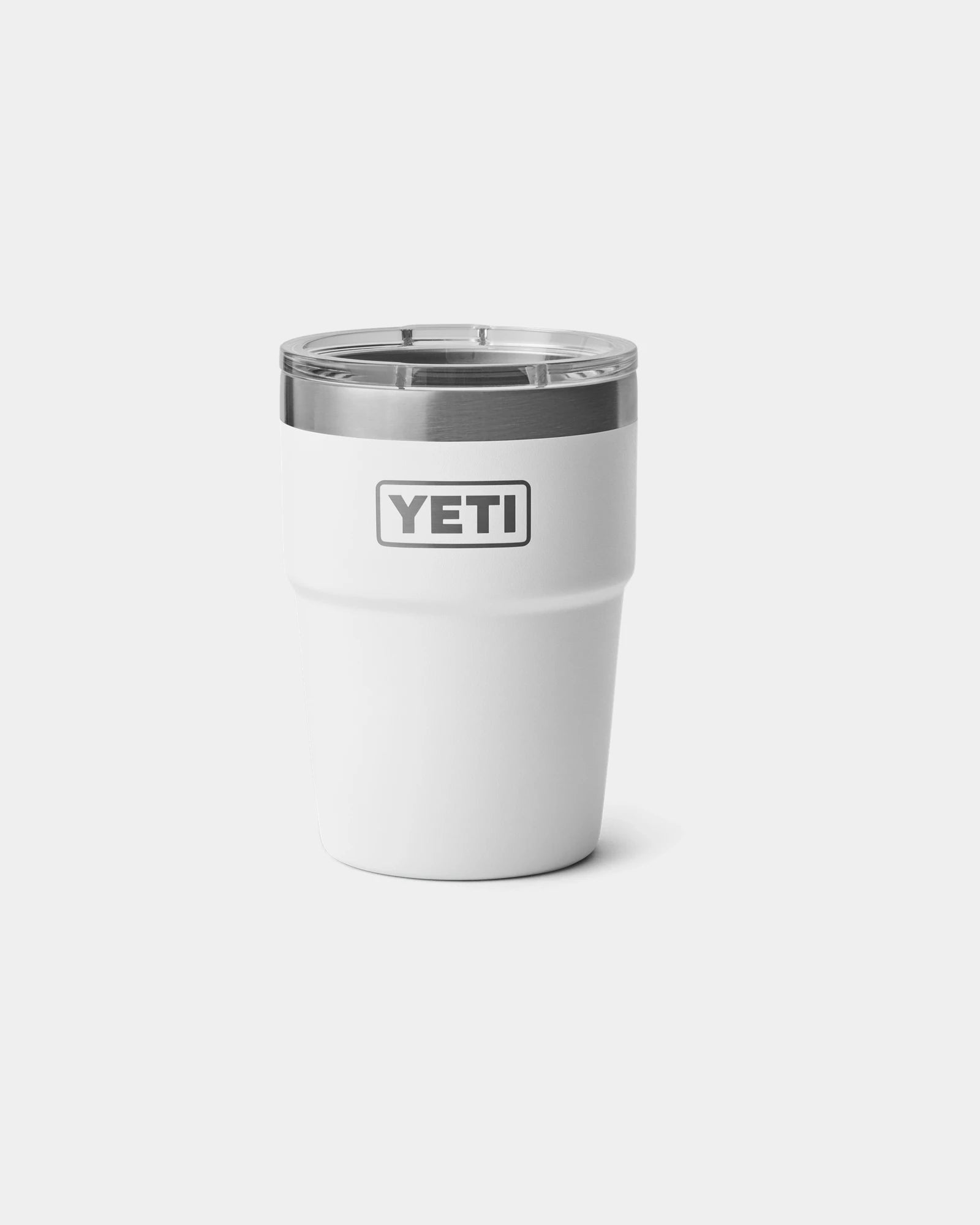 Tasse empilable inox 473ml Yeti Rambler à personnaliser - White