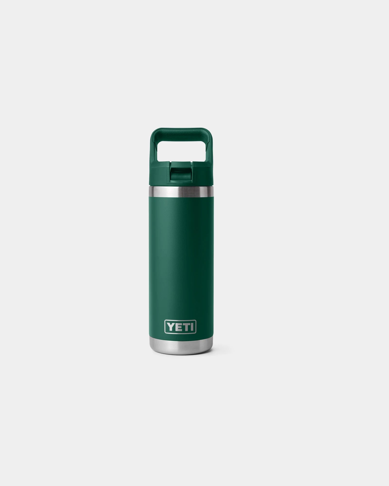 Gourde inox YETI Rambler 18 oz à personnaliser - Black Forest Green