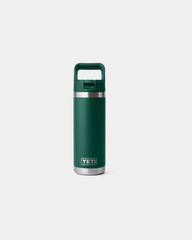 Gourde inox YETI Rambler 18 oz à personnaliser - Black Forest Green