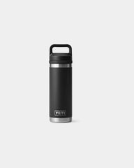 Gourde isotherme inox Yeti Rambler 532ml à personnaliser - Black