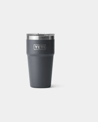 Tasse empilable inox Yeti Rambler 591 ml à personnaliser - Charcoal