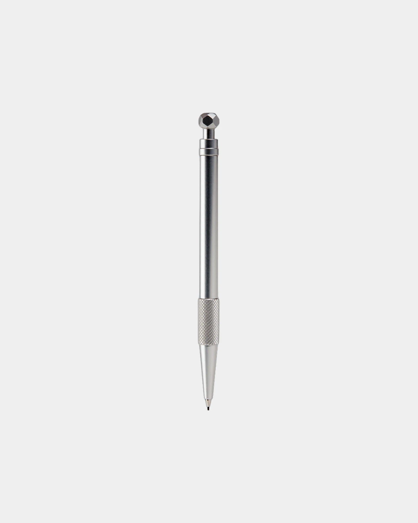 Porte-mine laiton massif et aluminium à personnaliser - Grey