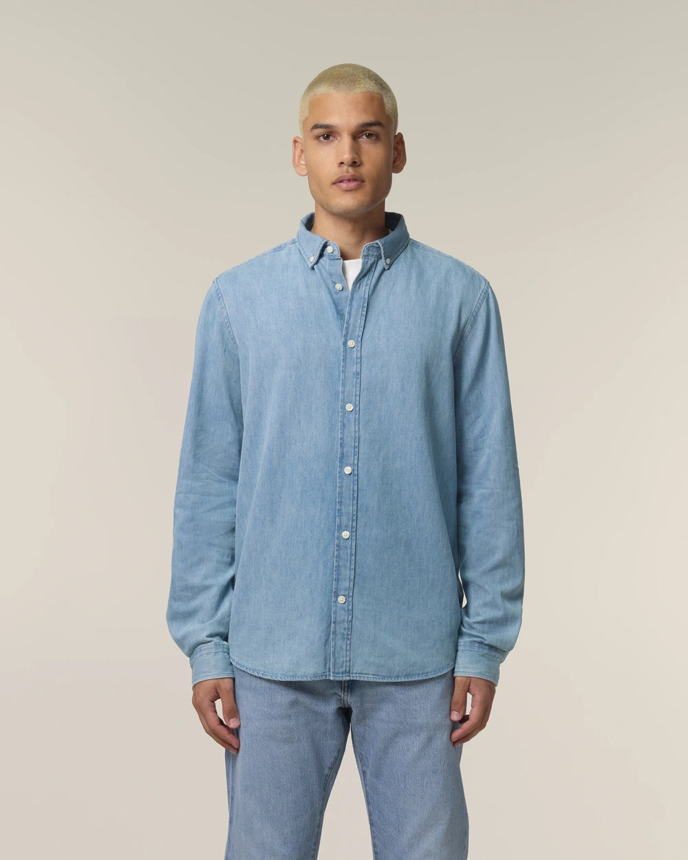 Chemise Stanley Denim à personnaliser