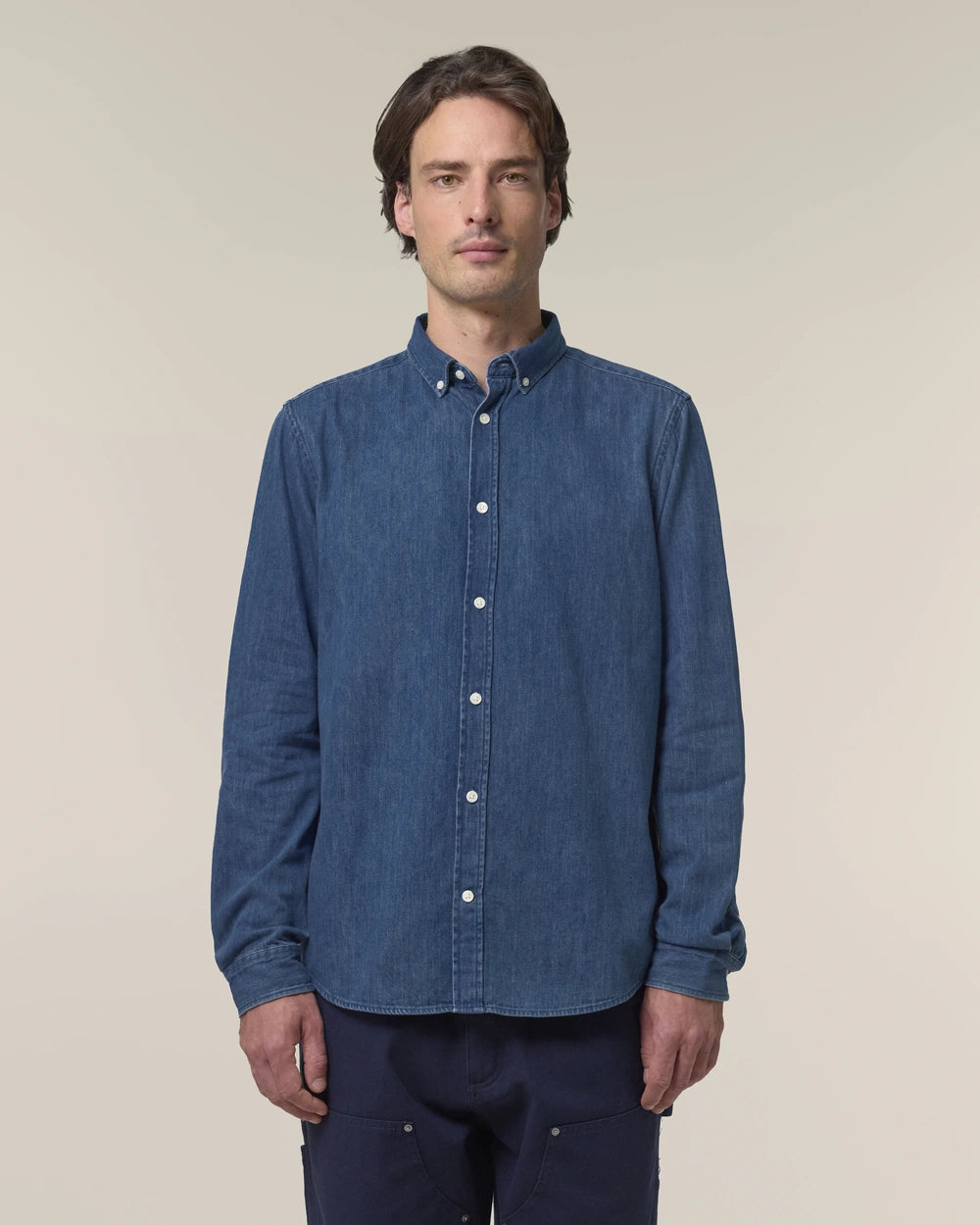 Chemise Stanley Denim à personnaliser